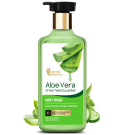 Oriental Botanics Aloe Vera, Green Tea & Cucumber Body Wash 250 ml (Fs)