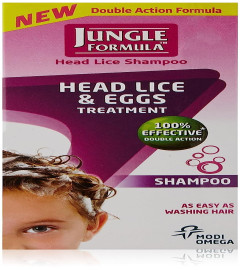 Jungle Formula Head Lice Shampoo, 25 ml | pack of 4 | free shipping