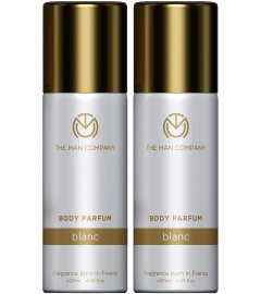 The Man Company Blanc Perfume for Men  120 ml (Pack of 2) Fs