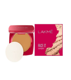 Lakme Faceit Compact Natural Cinnamon (Pack of 3) Fs