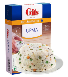 Gits Instant Upma Breakfast Mix, 200g (Free shipping worldwide)