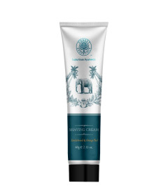 Forest Essentials Sandalwood & Orange Peel Shaving Cream for Men 60 g (Fs)