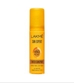 Lakme Sun Expert Tinted PA SPF50++ Spray, Ultra Light, for Oily and Dry Skin, 50ml (Free Shipping)