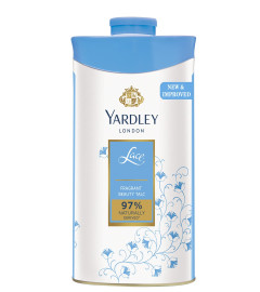 Yardley London Lace Perfumed Talc for Women, 250g powder (Free Shipping Worldwide)