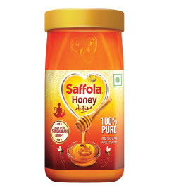 Saffola Honey Active, Made with Sundarban Forest Honey,100% Pure Honey,Natural Immunity booster, 1Kg