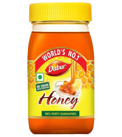 Dabur Honey - 250g (Get 20% Extra) | 100% Pure | World's No.1 Honey Brand with No Sugar Adulteration