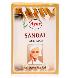 Ayur Sandal Powder Face Pack 100 g (2 pack) (Free Shipping Worldwide)