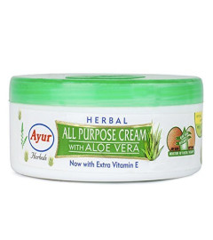 Ayur Herbal All Purpose Cream with Aloe Vera, 500ml , Free Shipping worldwide