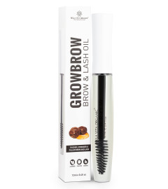 Bella Vita Organic GrowBrow -EyeLash, Lashes & Eyebrows Hair Growth & Volume Serum 12 ml(pack of 2)