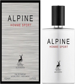 ALHAMBRA ALPINE HOMME SPORT EAU DE PARFUM, 100 ml | LUXURY LONG LASTING FRAGRANCE | free shipping
