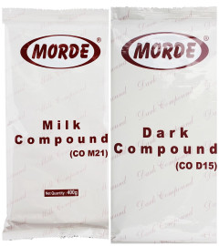 MORDE Combo Of Milk & Dark Compound (400 G Each) (Free Shipping Worldwide)
