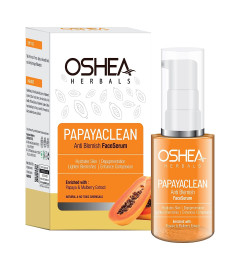 OSHEA Herbals Papayaclean Anti Blemishes Serum - 30 ml (pack of 2) free shipping