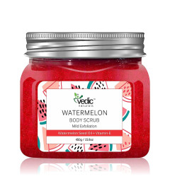 Vedic Naturals Watermelon Body Scrub 450 gm (Fs)