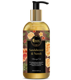 Oriental Botanics Sandalwood & Neroli Body Massage Oil 200 ml (Fs)