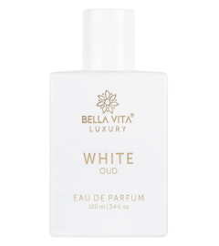 Bella Vita Luxury White Oud Eau De Parfum for Men & Women Orange,Fressia & Tobacco 100 Ml