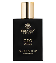 Bella Vita Luxury CEO Woman Eau De Parfum Perfume with Ylang Ylang, Vanilla,Musk, Tonka & Plum 100Ml