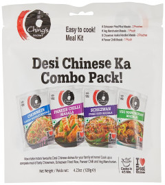 Ching's Secret Desi Chinese ka Combo Pack (PACK OF 6) 120g Free Shipping Worldwide