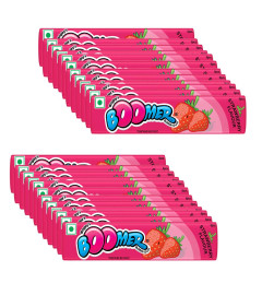 Boomer Multipack, Strawberry (24 Pieces) Free Shipping Worldwide