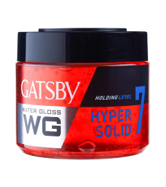 Gatsby Water Gloss - Hyper Solid, Wet Look Hair Gel 300 gm (Fs)