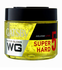 Gatsby Water Gloss - Super Hard, Wet Look Hair Gel 300 gm (Fs)