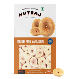 Nutraj Signature Figs (500 Gram Pack of 1) | Dried Afghani Anjeer | Non-GMO Dried Figs