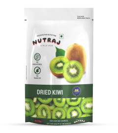 Nutraj Signature Dried Kiwi Fruit, 200g - Vacuum Pack | Rich in vitamins & Minerals NON GMO