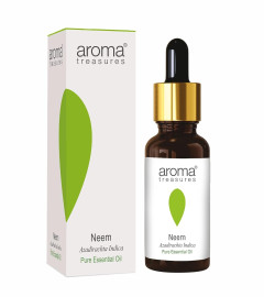 Aroma Treasures Pure Neem oil for hair and skin care - 30 ml