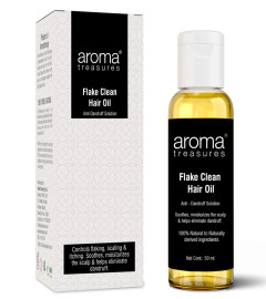 Aroma treasures Flake clean anti dandruff hair oil 50 ml (Pack of 2) Fs