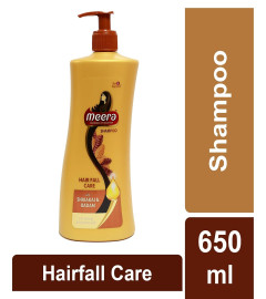 Meera Hairfall Care Shampoo Goodness Of Badam & Shikakai 650 ml (Fs)