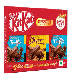 Nestle Kit Kat Dessert Delight 150 gm Bar- Pack of 3 Free shipping worldwide