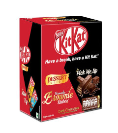 Nestle KITKAT Dessert Delight, Heavenly Brownie Kubes Wafer Coated , 600 Gram Free shipping world