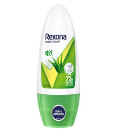 Rexona Aloe Vera Underarm Roll On Deodorant For Women 50 ml (Pack Of 2)