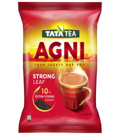 Tata Tea Agni | Strong chai With 10% Extra Strong Leaves | Black Tea | 1 kg Free shipping worldwide