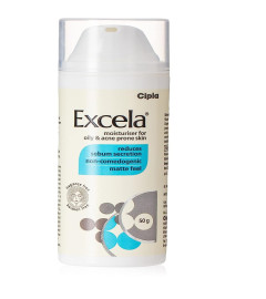 Cipla Excela Moisturiser for Oily & Acne Prone Skin 50 g (Fs)