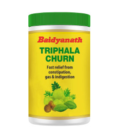 Baidyanath Triphala Churna Enriched with Amla - 500gm (Pack of 2)