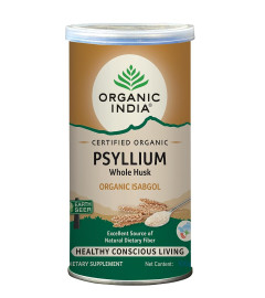 ORGANIC INDIA Isabgol Psyllium Husk 100 g (Pack of 2)