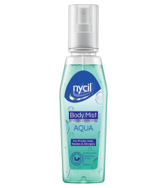 Nycil Soothing Body Mist Aqua, 100 ml (Pack of 2) Fs