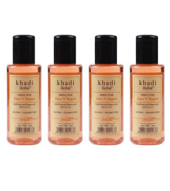 Khadi Herbal Intimate Hygiene Herbal V-Wash SLS and Paraben Free Suitable  Pack of 4 (400ml)