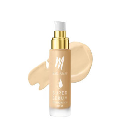 MyGlamm Super Serum Foundation - 102N Lightful, 33 gm | free shipping
