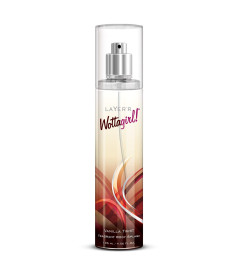 Layer'r Wottagirl Vanilla Twist Body Splash For Women 135 ml (pack of 2 )