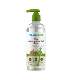 Mamaearth Hydrating Aloe Ashwagandha Gel, For Face 300 ml