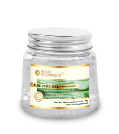 Khadi Organique Aloevera Gel For Glowing Skin - 200 gm (pack of 2) Fs