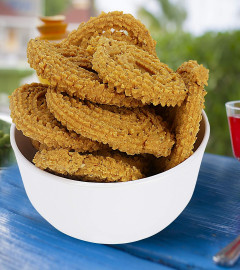 Bhajni Chakli (500 g, 2 Packs of 250g) | Namkeen Snacks for Foodie Indians Free shipping world