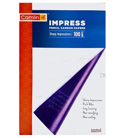 Camlin Impress Carbon Paper 210 x 330 mm PACK OF 1 &100 sheets