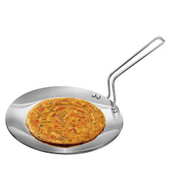 Hawkins Tri-Ply Stainless Steel Tava 26 cm, 3.5mm Induction Compatible (Pack Of 1) Fs