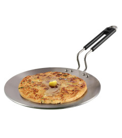 Vinod Platinum Triply Stainless Steel Tawa- 25 cm (Pack Of 1) Fs
