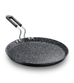 Prestige Durastone Hard Anodised 6 Layer Non-Stick Omni Tawa, 29 cm (Black) 1 Unit