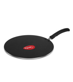 Pigeon by Stovekraft Non-Stick Aluminium Multi Tawa (31cm, Black) (Pack Of 1) Fs