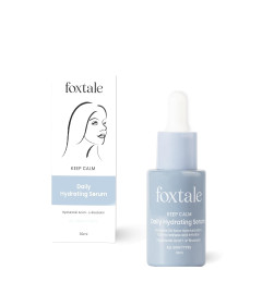 Foxtale 7% Hyaluronic Acid + Aquaporin Boosters + Chammomile Extract Face Serum Men & Women 30 ml (Pack Of 2) Fs