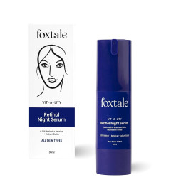 Foxtale 0.15% Beginner Friendly Retinol Night Serum for Anti-Aging 30 ml (Fs)